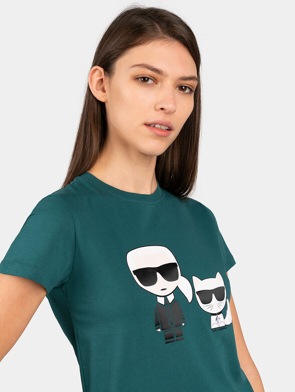 IKONIK T-shirt with contrasting maxi print - 3