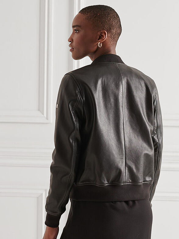 Leather bomber - 3