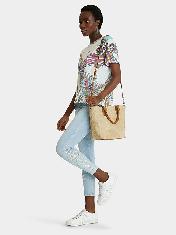 T-shirt with paisley print - 2