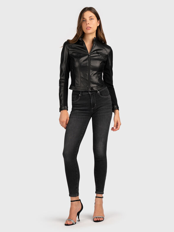 FIAMMETTA jacket in eco leather - 2