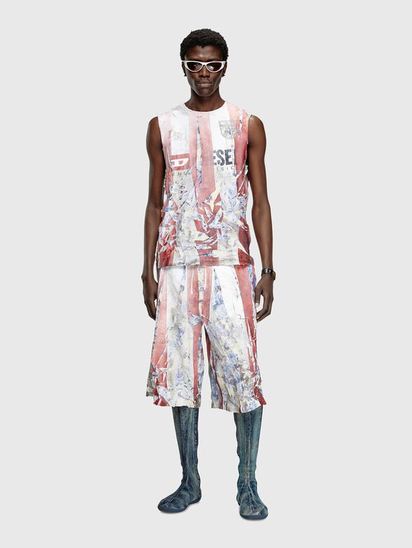 T-PER unisex top with logo print - 2