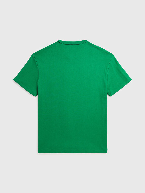 Round neck cotton T-shirt - 2