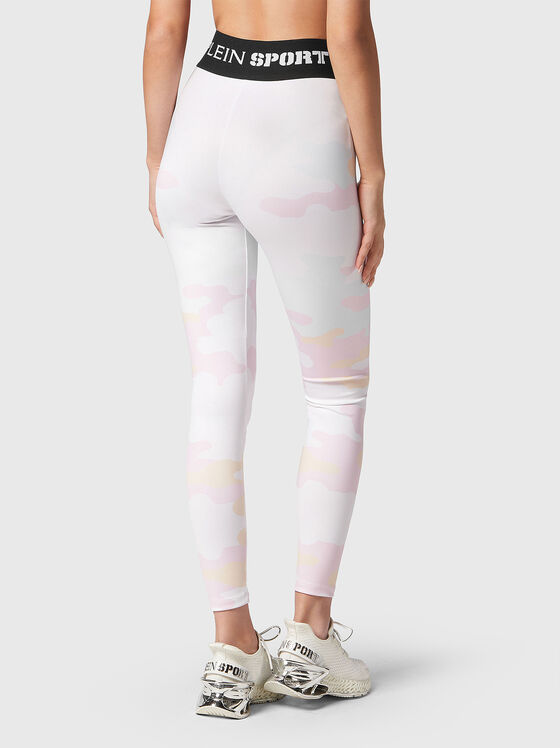 Leggings with logo band in black - 2