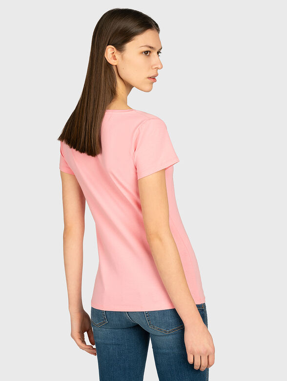 Black t-shirt with logo lettering - 3