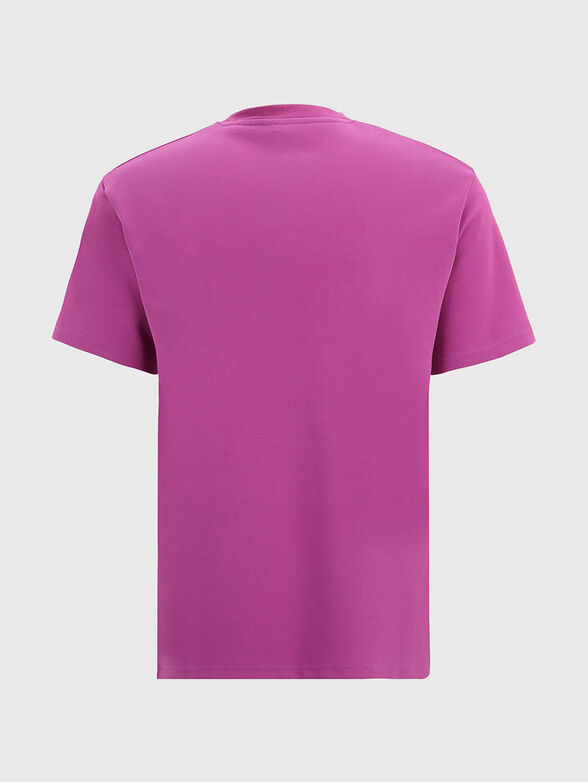 T-shirt with oval neckline - 2