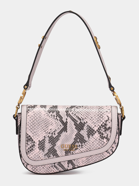 Bag with a modern snake print - 1