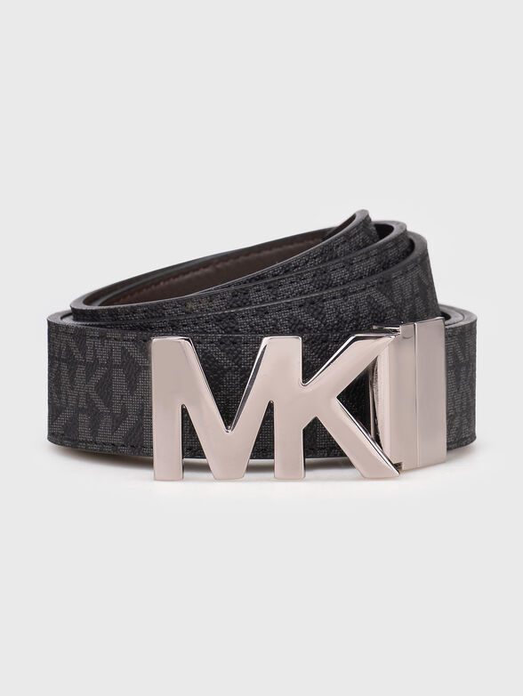 Doublefaced belt with logo buckle - 1