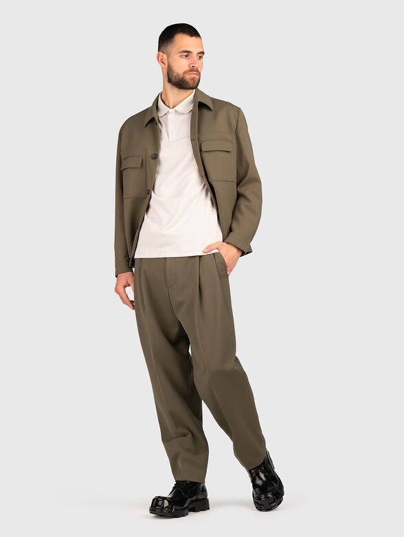 Polo shirt with triangular logo - 2