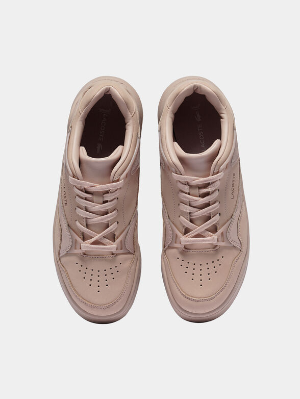 COURT SLAM Nubuck sneakers in pale pink - 2