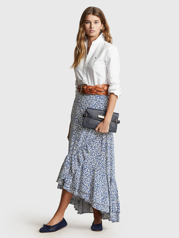 Logo embroidered shirt  - 2