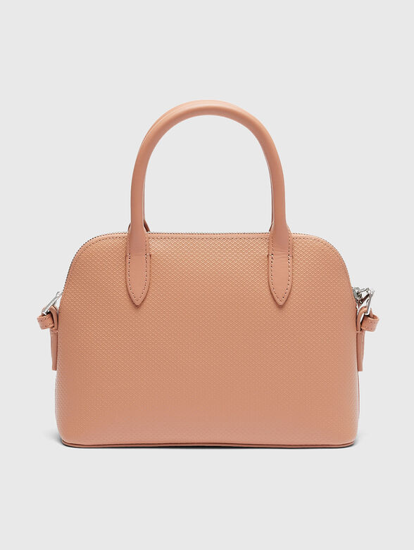 Small leather bag with saffiano effect - 3