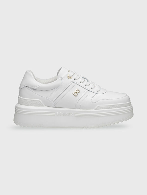 NEW YORK 1 leather sports shoes - 1