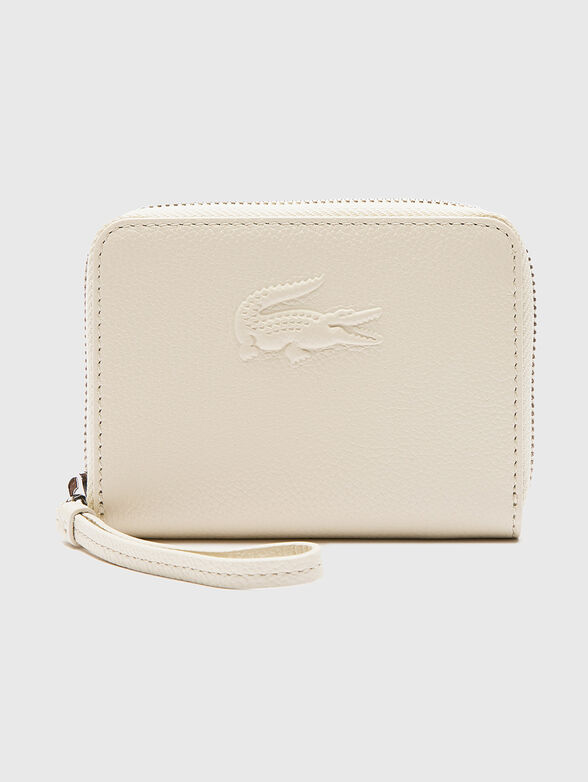 Wallet with embossed logo detail - 1