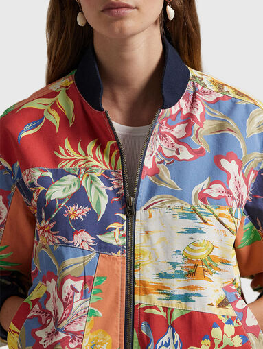 Multicolored bomber jacket - 4