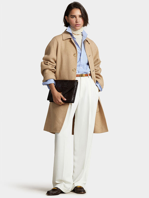 Coat in beige  - 4