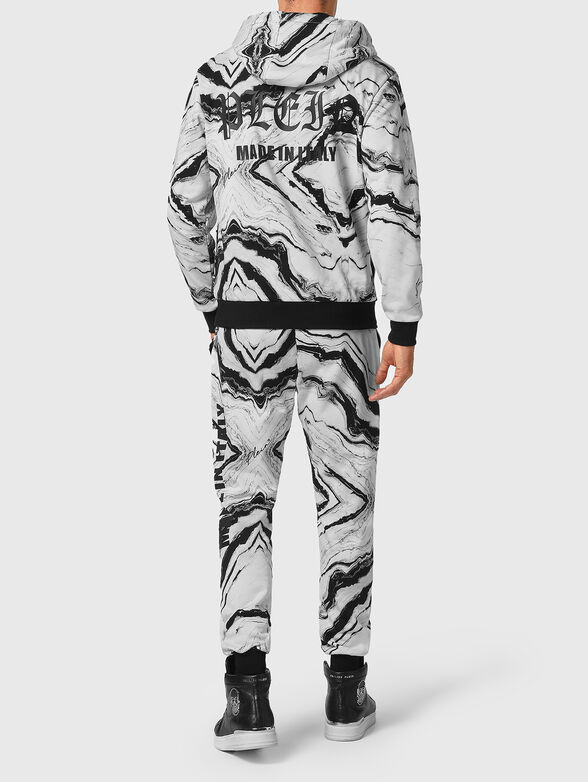 Tracksuit with marble print - 1
