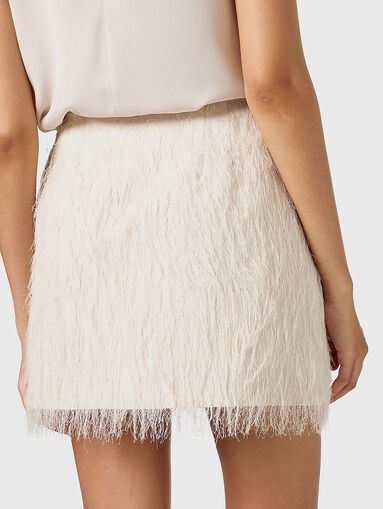 Mini skirt with fringe - 3