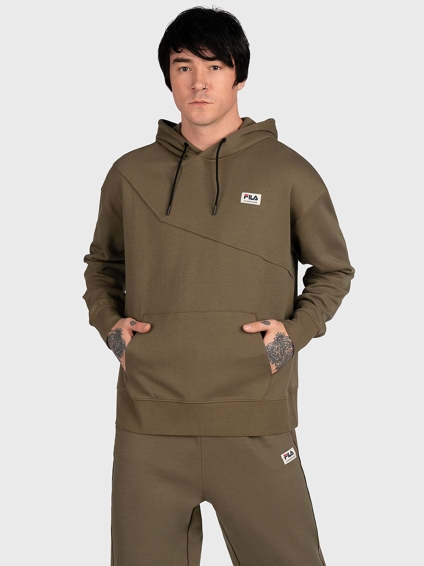 Fila oversized sweatshirt sales