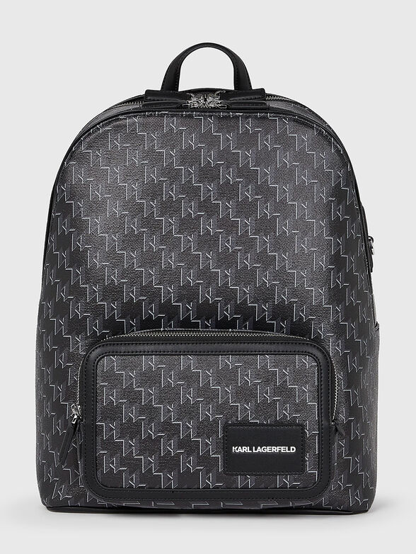 Backpack with logo print - 1
