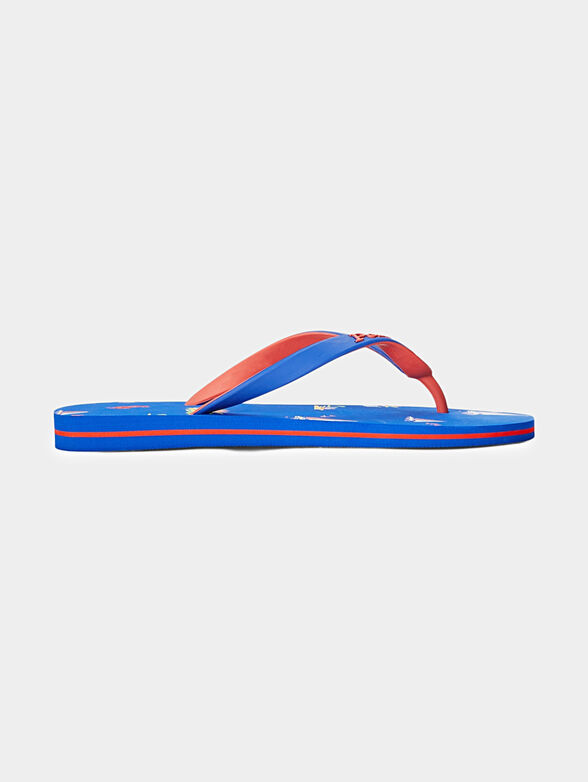 Slippers in blue color - 1