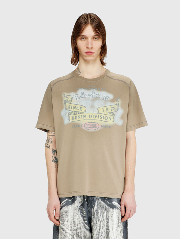 T-FORB cotton T-shirt  - 1