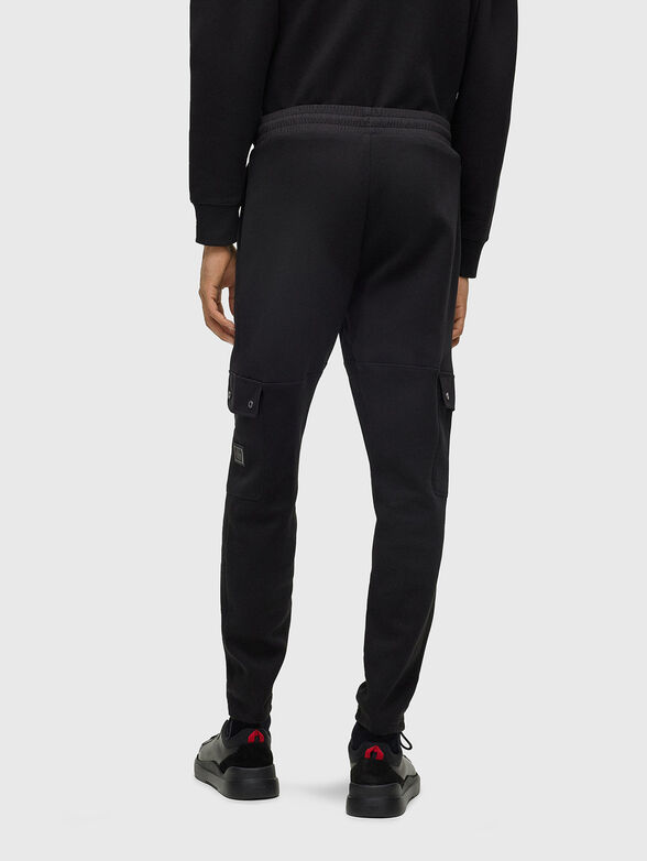 Beige tracksuit with accent pockets - 2