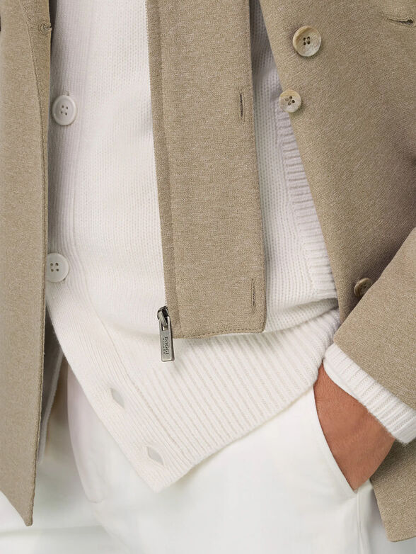MADISON cotton blend jacket - 4