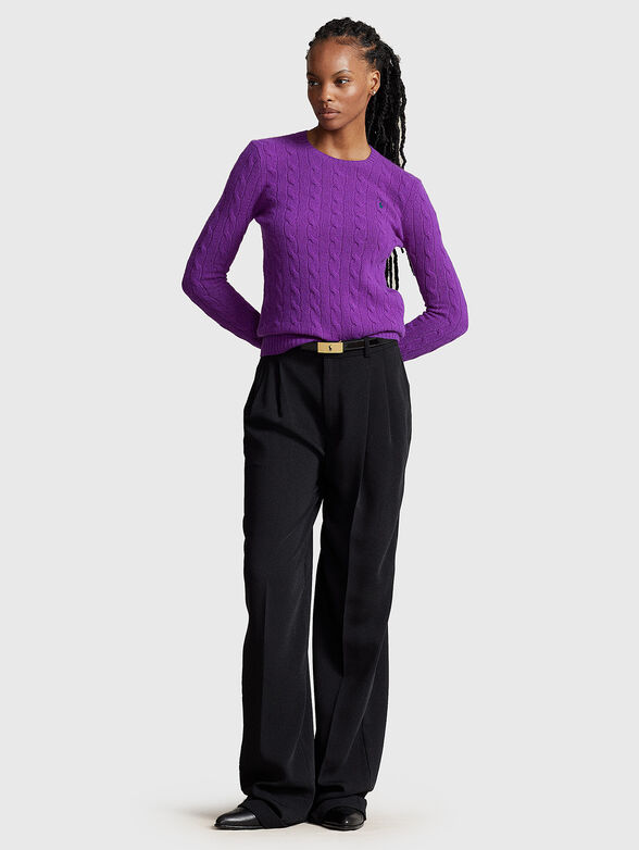 JULIANNA purple sweater  - 2