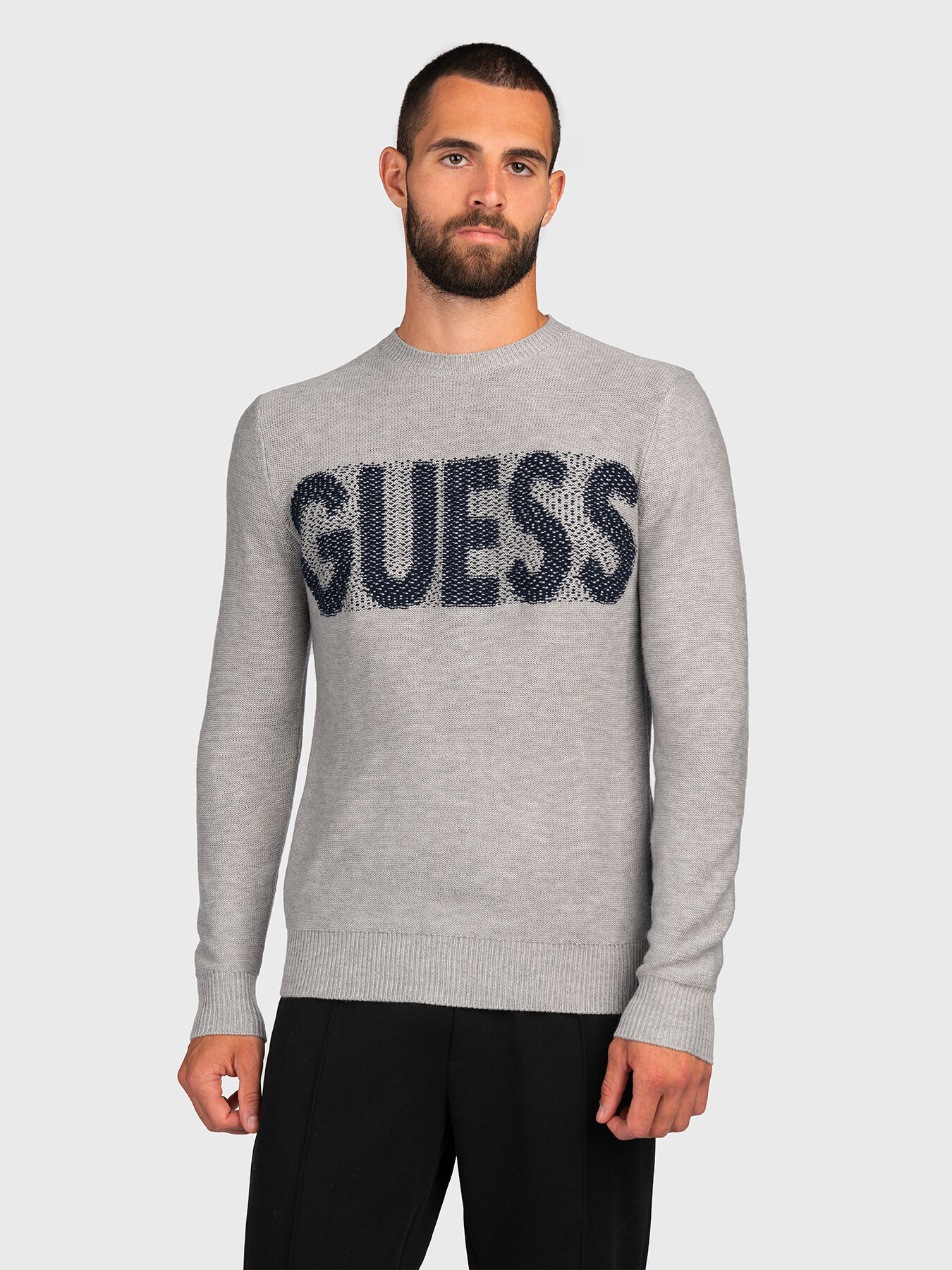 Guess grey sweatshirt 2025