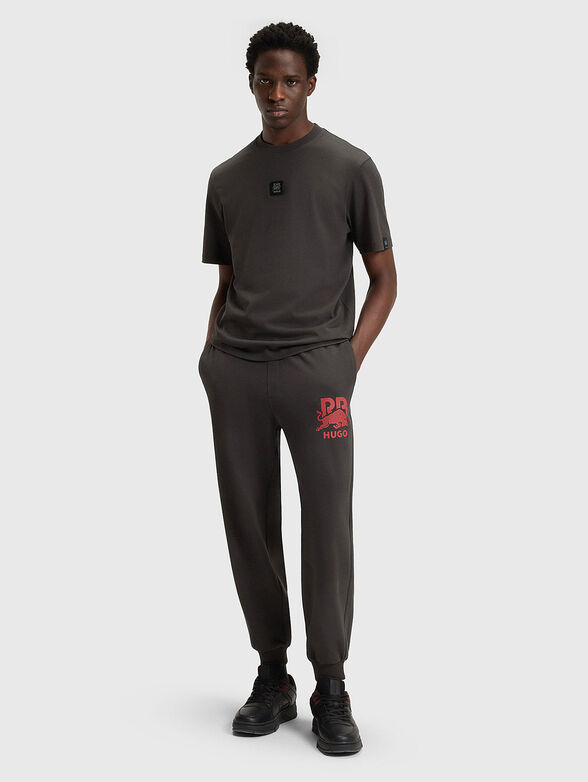 HUGO x RB logo patch T-shirt - 2