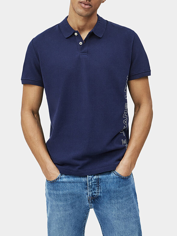BENSON Polo-shirt in blue color - 1