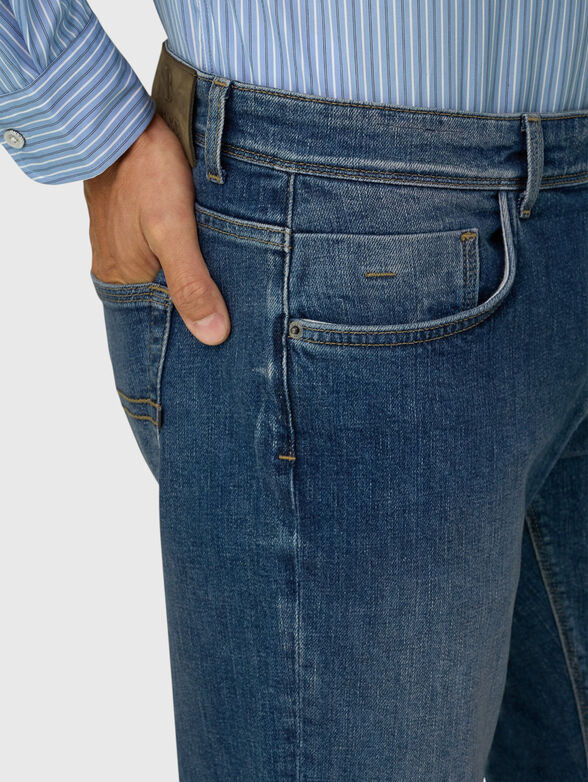 Cotton blue jeans - 4