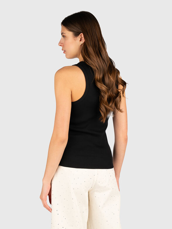 Black top with logo - 3