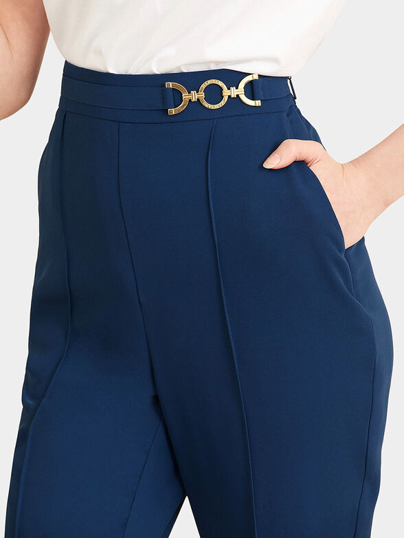 MARYAM trousers in dark blue color - 3