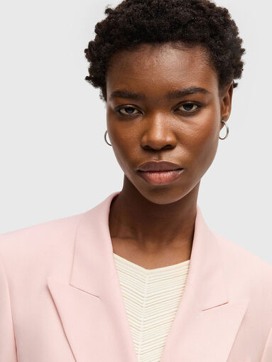 JALETO  wool blazer with buttons - 5