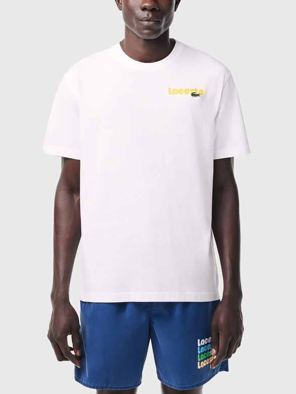 Crew neck cotton T-shirt - 1