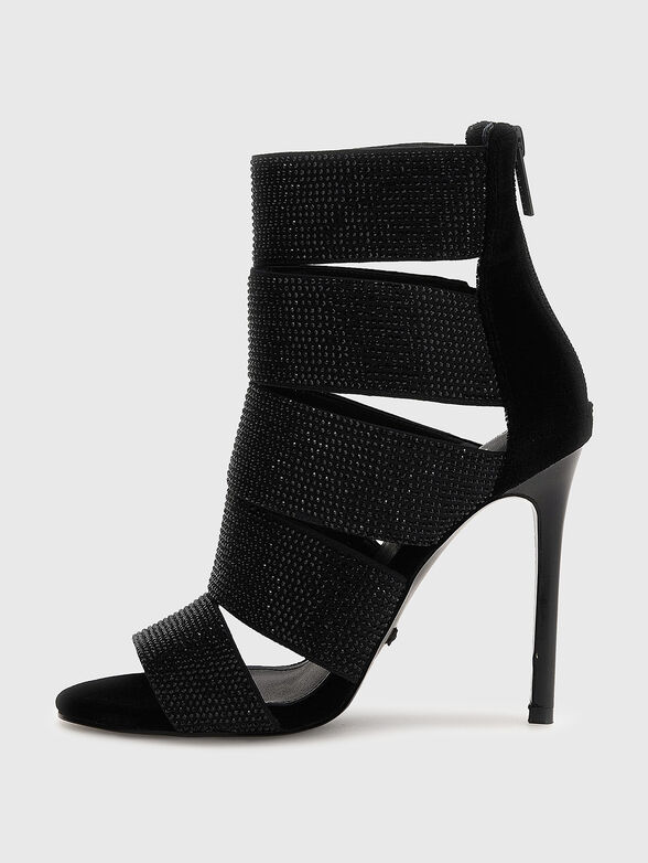 Sandals with rhinestones  - 1