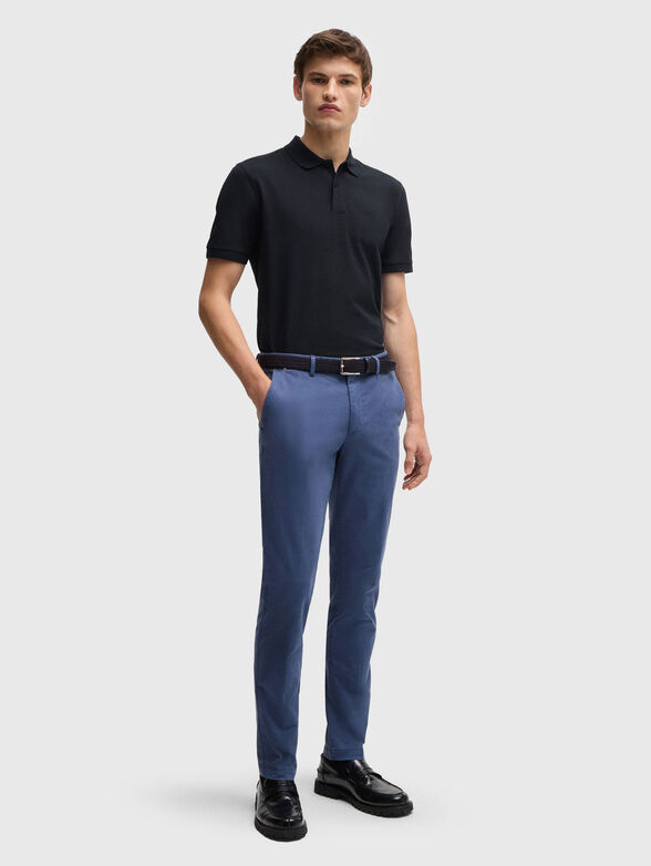 PALLAS polo shirt in black color - 2