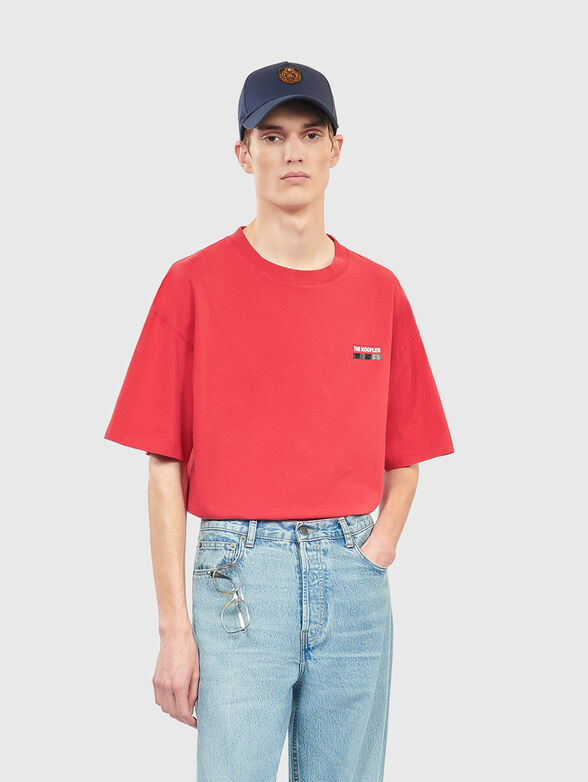 T-shirt with print on the back - 1