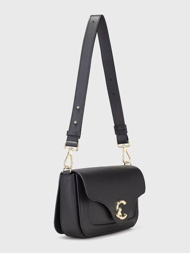 Leather bag with logo detail - 4