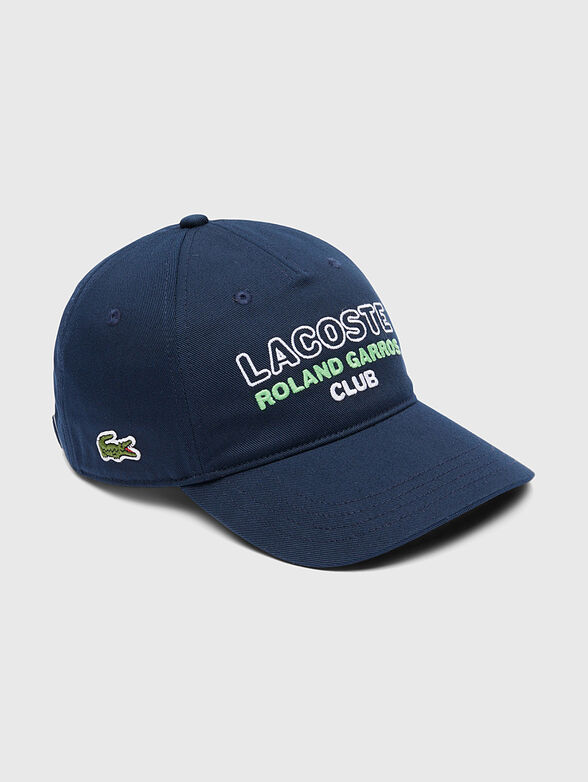 Baseball cap with accent logo - 1