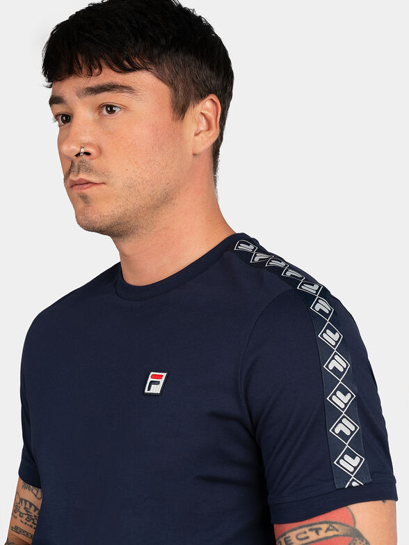 HORACE T-shirt with logo detail - 4