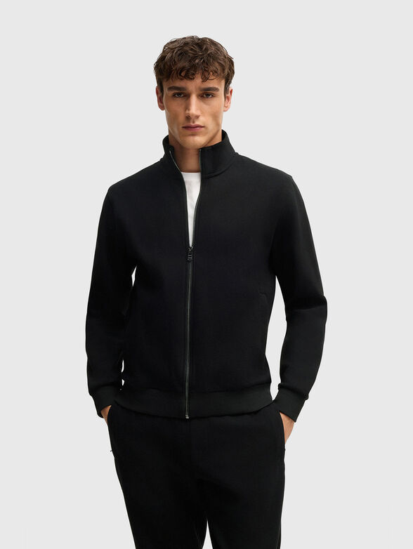 Sweatshirt in  black - 1