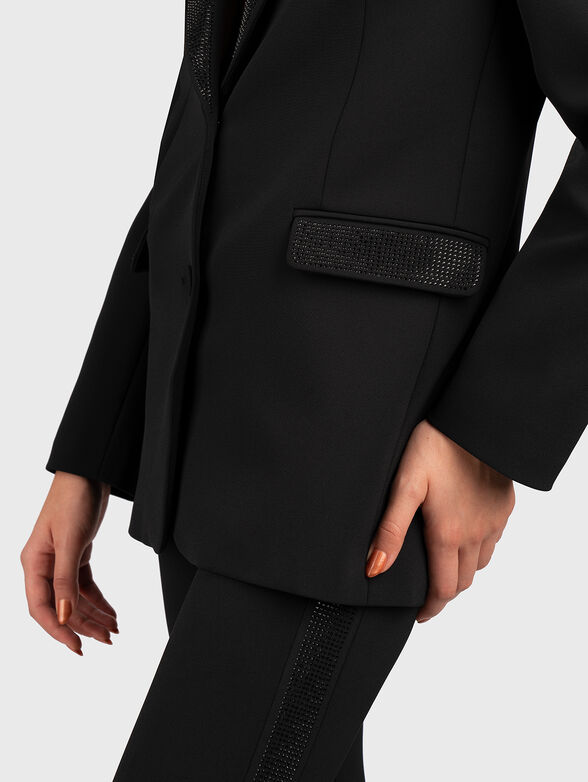 Jacket with rhinestones - 6