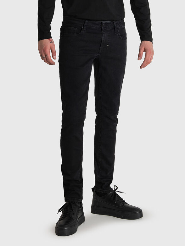 OZZY slim fit jeans in black color - 1