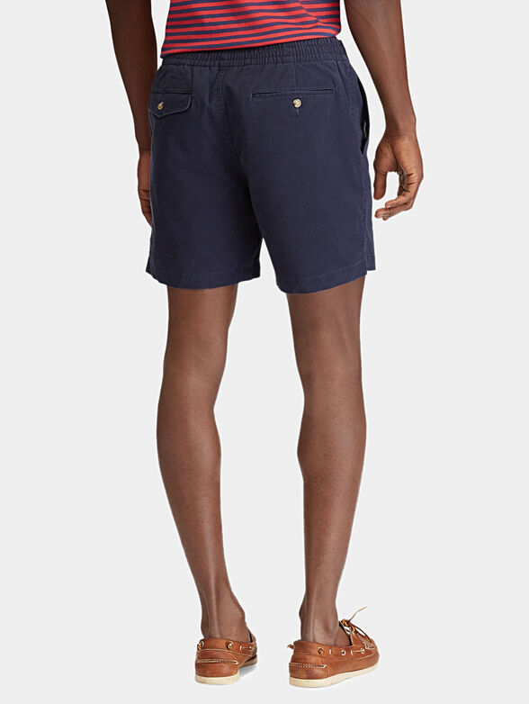 Chino blue shorts - 2