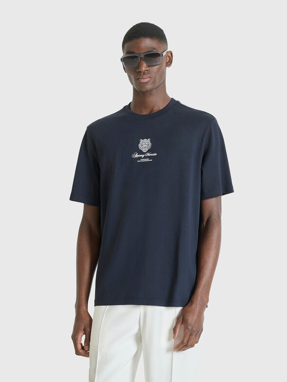 T-shirt with a statement print on the back  - 1