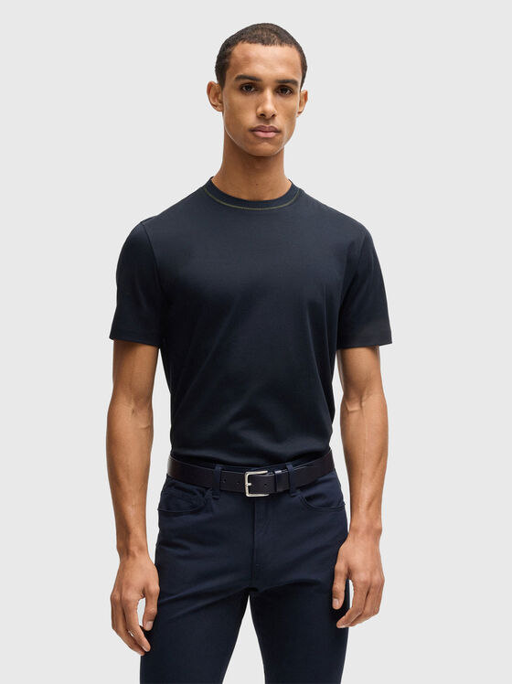 H-TESSLER T-shirt with accent stitching - 1