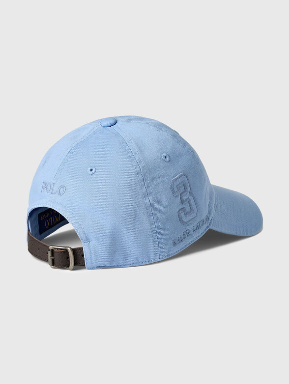 Light blue cap  with embroidered logo - 2