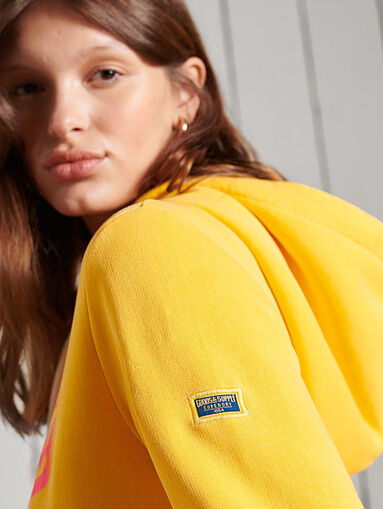 Sweatshirt with logo print - 5